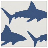 Hammerhead Sharks Stoff (Nahaufnahme)