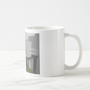 Hammering auf dem PC Funny Gifts & T-Shirts Kaffeetasse