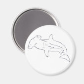 Hammerkopf-Magnet Magnet (Vorderseite/Rückseite)