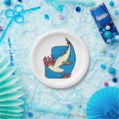 Hammerkopfhai Pappteller (Party)