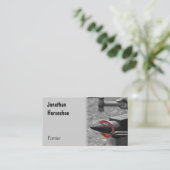 Hämmern eines glühenden Schuhes auf einem Ambosse Visitenkarte (Stehend Vorderseite)