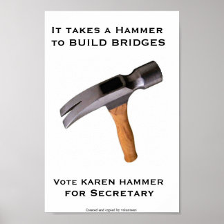 Hammerplakat Poster