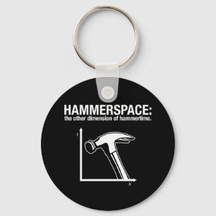Hammerraum: die andere Dimension der Hammerzeit. Schlüsselanhänger