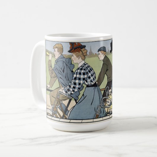 Hammers Bicycles von Johann Georg van Caspel Kaffeetasse (Vorderseite Links)