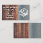 Hammers | Construction Site | Engineers Visitenkarte (Vorne/Hinten)