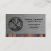 Hammers | Immobilien-Anwesen | Konstruktion Visitenkarte (Vorderseite)