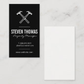 Hammers-Tool-Hardware Visitenkarte (Vorne/Hinten)