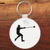 Hammerschlag Schlüsselanhänger (Vorderseite)