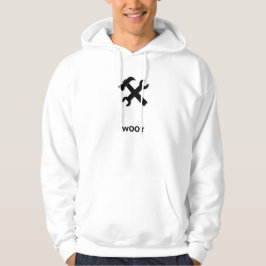 Hammerschlüssel mit 00t schwarz hoodie