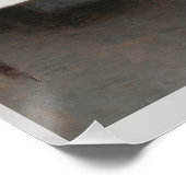 Hammershøi IDA, das einen Brief CC0695 liest Poster (Ecke)