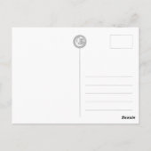 Hammershøi Ida reading a letter CC0698 Postcard Postkarte (Rückseite)