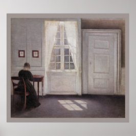Hammershoi Room in Strandgade 1901 CC0290 Poster