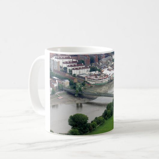 Hammersmith Bridge Kaffeetasse (Vorderseite Links)