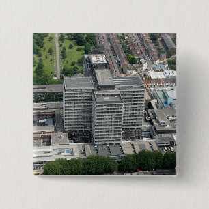 Hammersmith Hospital, London. Button