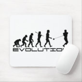 Hammerthrow-Sport-Evolutions-Kunst Mousepad (Mit Mouse)