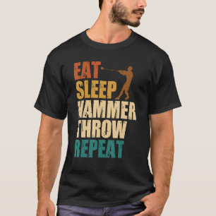 Hammerwerfen Werfen Werfer Leichtathletik T-Shirt