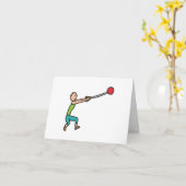 Hammerwirbel Karte (Gelbe Blume)