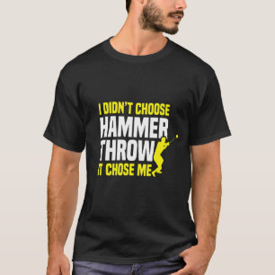 Hammerwirbeldrehturm Leichtathletik T-Shirt