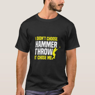 Hammerwirbeldrehturm Leichtathletik T-Shirt