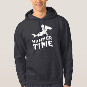 Hammerzeit Design für Hammerhead Shark Liebhaber Hoodie