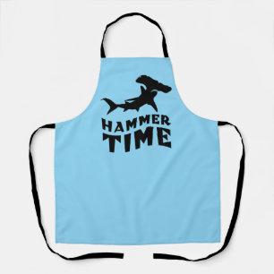 Hammerzeit   Design für Hammerhead Shark Liebhaber Schürze
