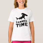 Hammerzeit | Design für Hammerhead Shark Liebhaber T-Shirt (Vorderseite)