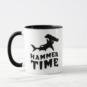 Hammerzeit   Design für Hammerhead Shark Liebhaber Tasse