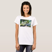 Hammock am Strand, Fidschi T-Shirt (Vorne ganz)