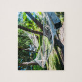 Hammock am Strand, Fiji Puzzle (Vertikal)