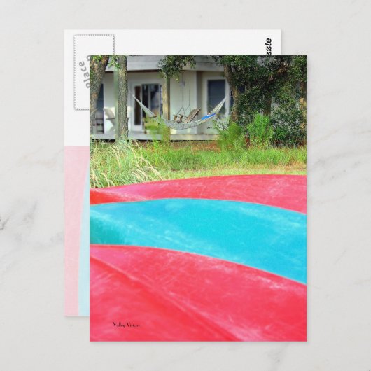 Hammock Gewartet Postkarte (Vorne/Hinten)