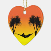 Hammock Keramik Ornament (Links)