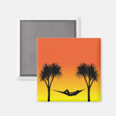 Hammock Magnet (Vorderseite/Rückseite)