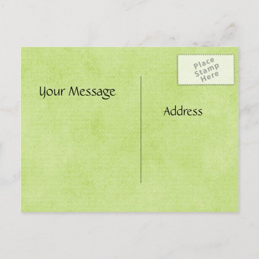 Hammock Monkey zum Geburtstag Einladung (Rückseite)