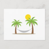 Hammock & Palms Postkarte (Vorderseite)