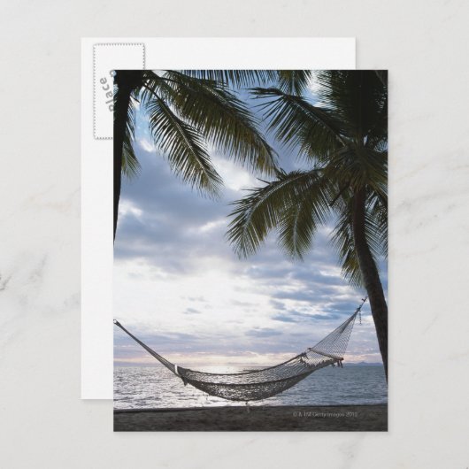 Hammock Postkarte (Vorne/Hinten)