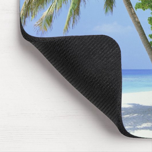Hammock und Palmenbaum Mousepad (Ecke)