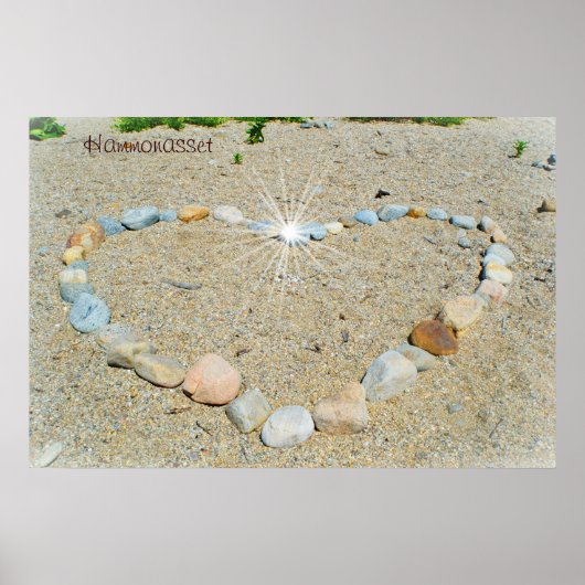 Hammonasset Beach Art Poster (Vorne)