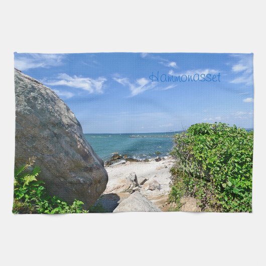 Hammonasset Beach Disc Handtuch (Horizontal)