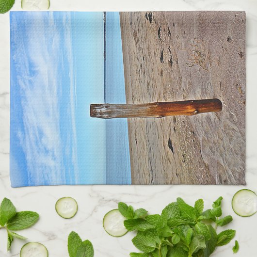 Hammonasset Beach Disc Handtuch (Gefaltet)