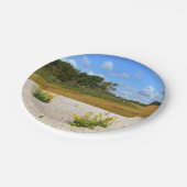 Hammonasset Beach Paper Plate Pappteller (Schrägansicht)
