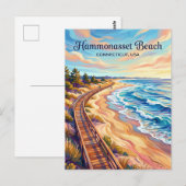 Hammonasset Beach State Park Connecticut Postkarte (Vorne/Hinten)