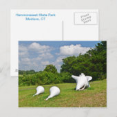 Hammonasset Postcard Postkarte (Vorne/Hinten)