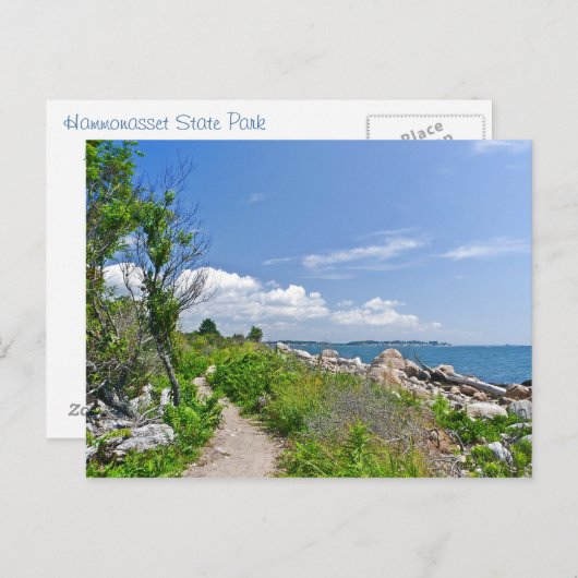Hammonasset Postcard Postkarte (Vorne/Hinten)