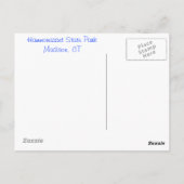 Hammonasset Postcard Postkarte (Rückseite)