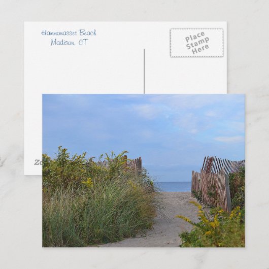 Hammonasset Postcard Postkarte (Vorne/Hinten)
