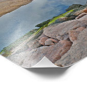 Hammonasset Reflections Foto Print (Ecke)
