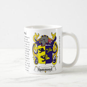 Hammond Familien-Wappen Tasse
