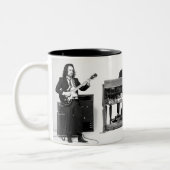 Hammond Grooves organ Trio offizielles Unterhemd Zweifarbige Tasse (Links)