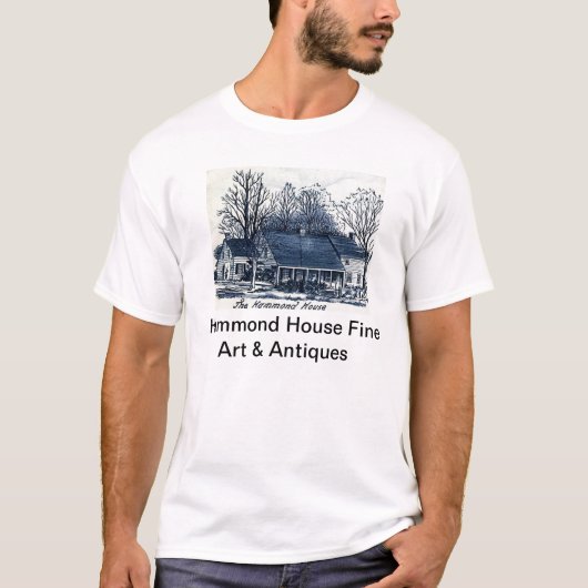 Hammond Haus-schöne Kunst u. Antiken T-Shirt (Vorderseite)
