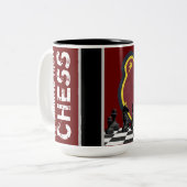 HAMMOND HIGH CHESS ZWEIFARBIGE TASSE (Vorderseite Links)